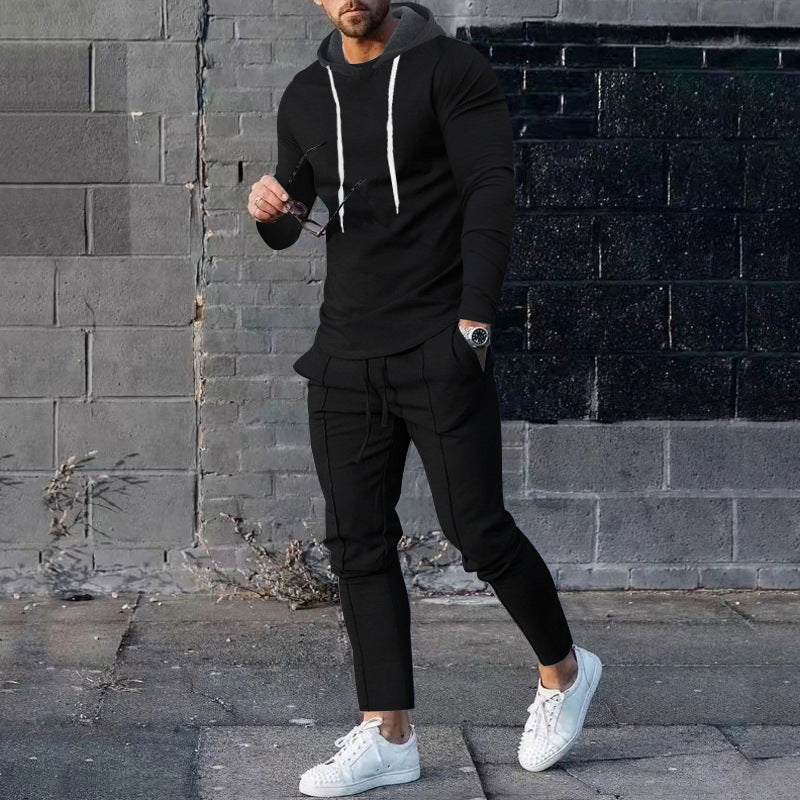Herren Sportliches Hoodie-Set mit stylischen Jogginghosen ModeGeist