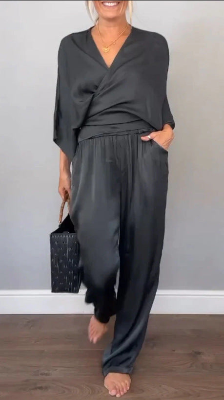 Damen elegantes und schickes Zweiteiler-Set ModeGeist