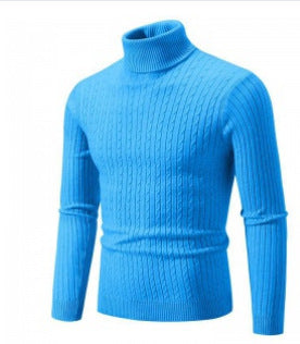 Damen Strickpullover mit hohem Kragen und Rippenmuster ModeGeist