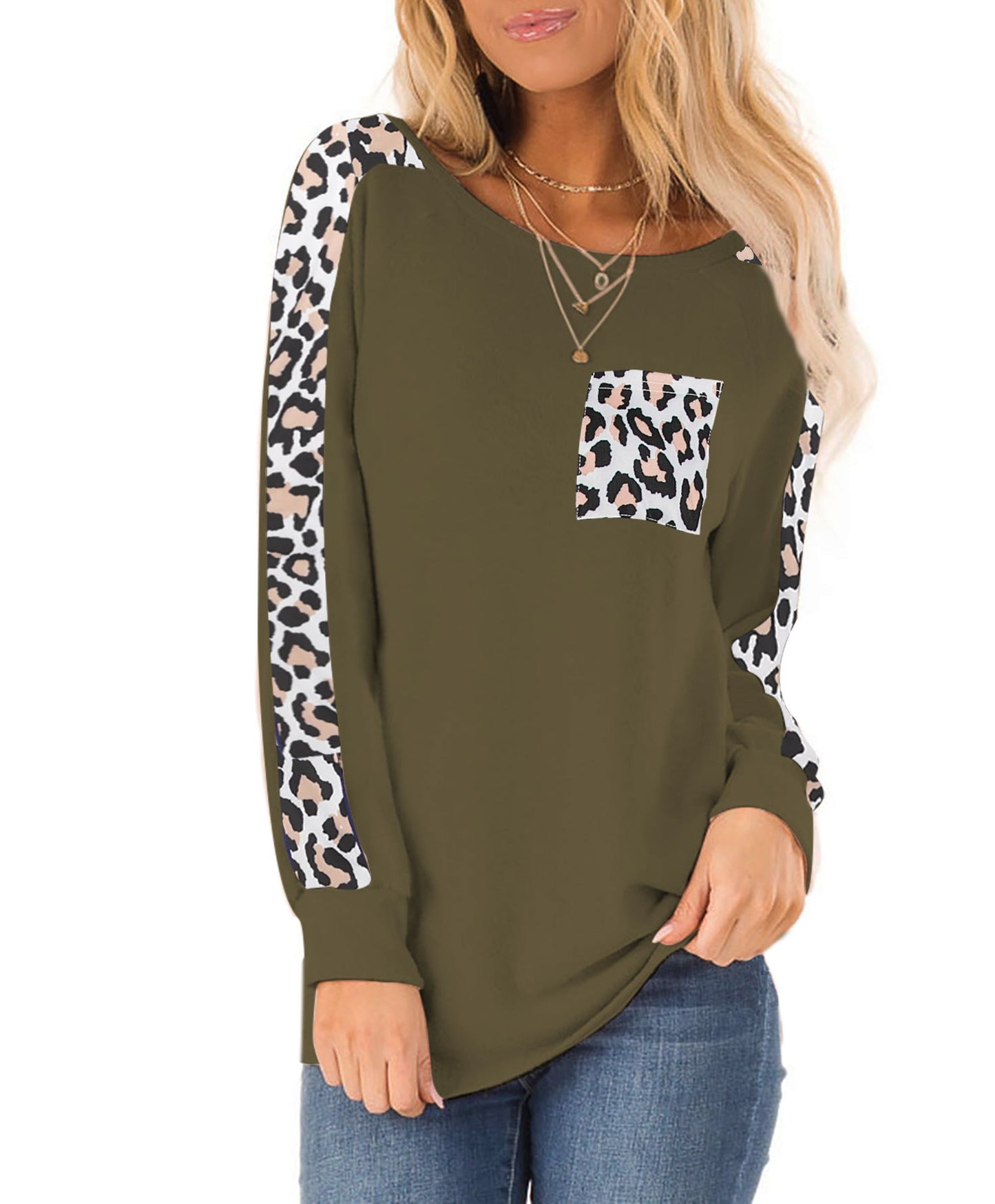 Damen Trendiges Sweatshirt ModeGeist