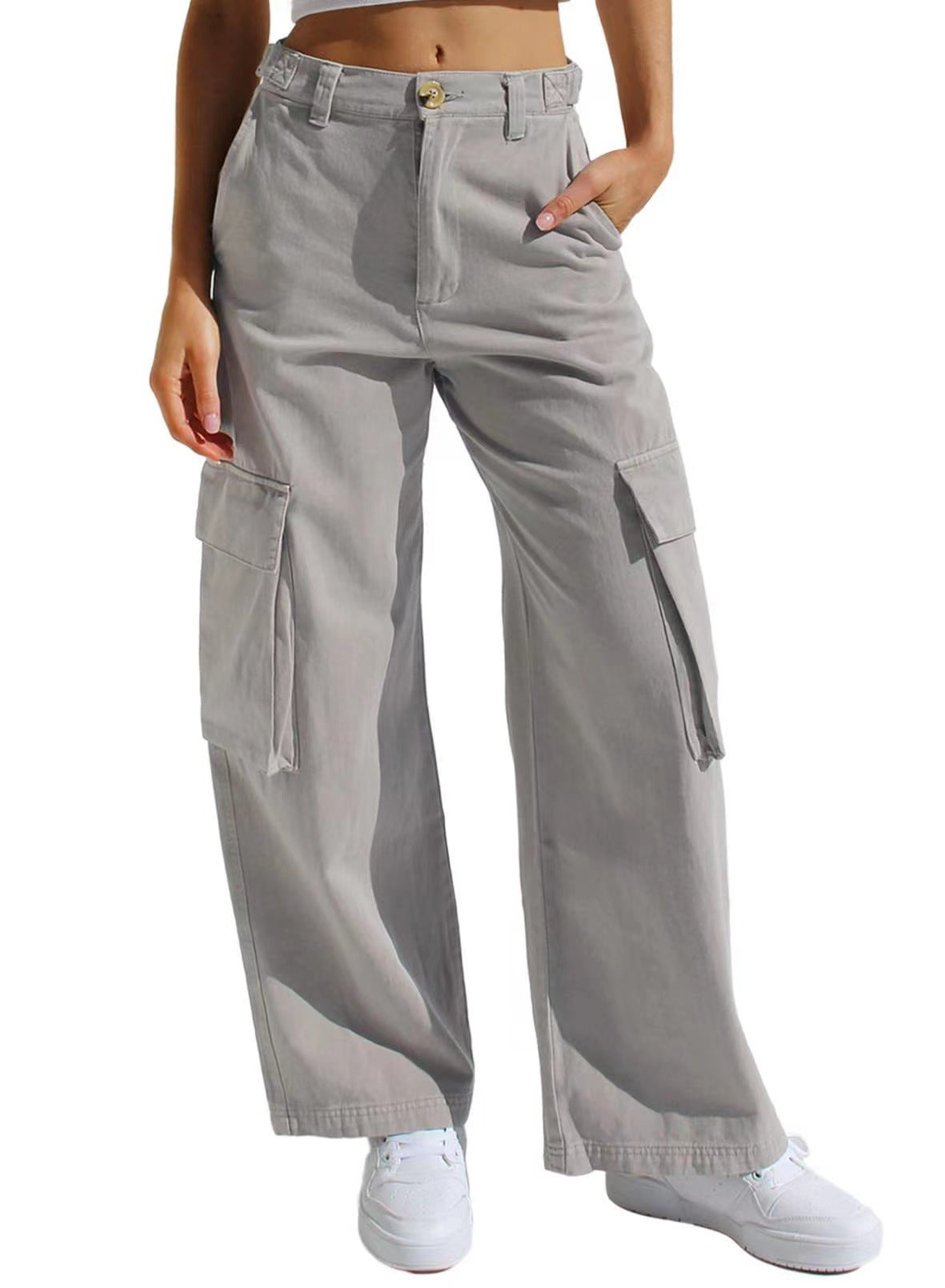 Damen Utility-Hose im Cargo-Stil ModeGeist