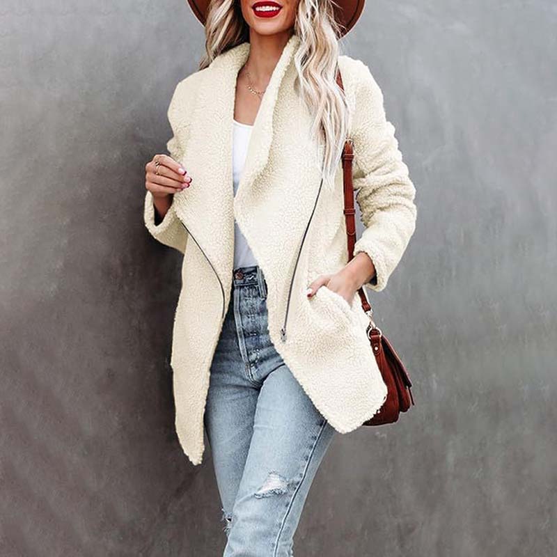 ModeGeist | Sherpa Jacke Polyester Weich, Warm