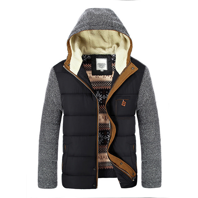 ModeGeist | Steppjacke mit Kapuze - Alaric