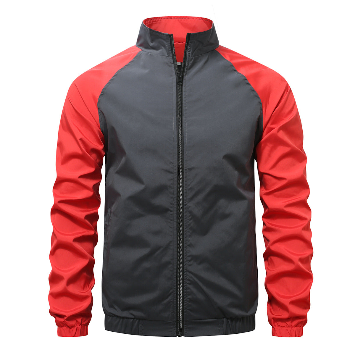 Herren leichte Funktionsjacke mit schützendem Stehkragen ModeGeist