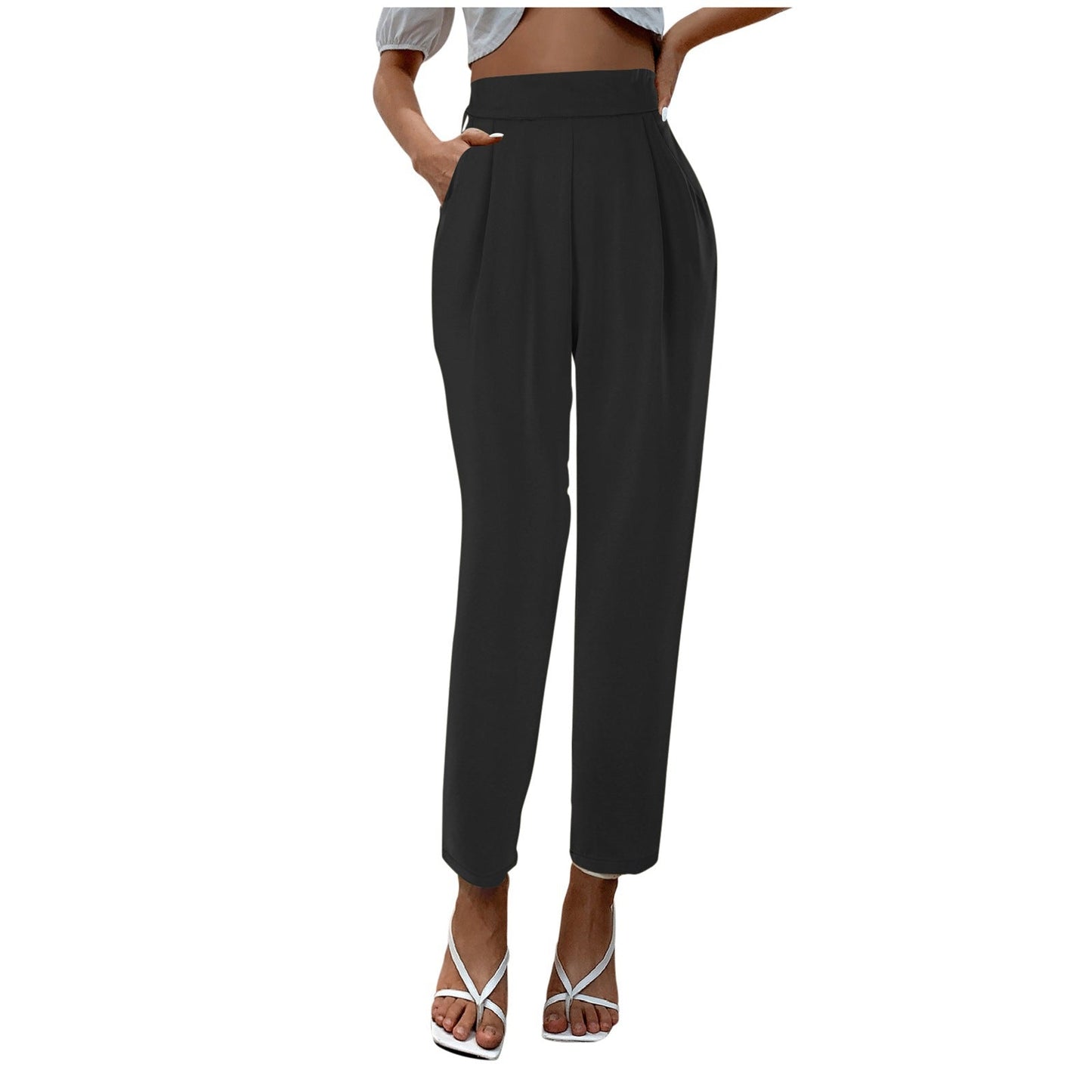 Modegeist Damenhose mit hoher Taille