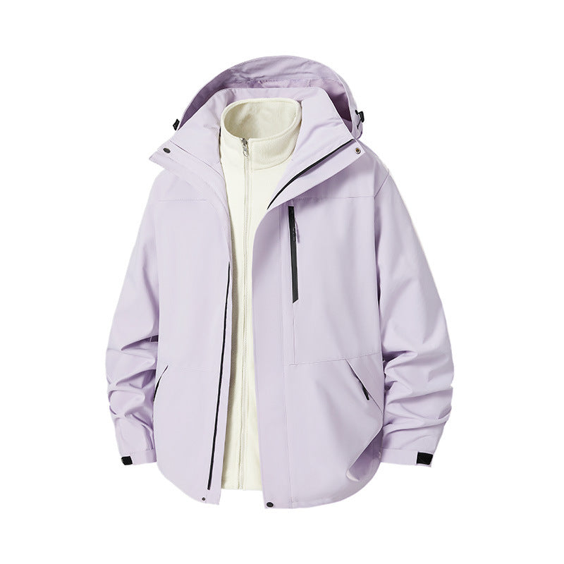 Damen wetterfeste Alleskönner-Jacke mit isolierender Innenschicht ModeGeist