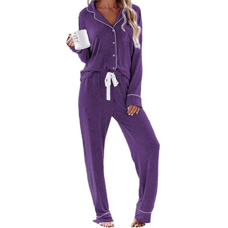 Damen Schlafanzug-Set aus weichem, atmungsaktivem Material ModeGeist
