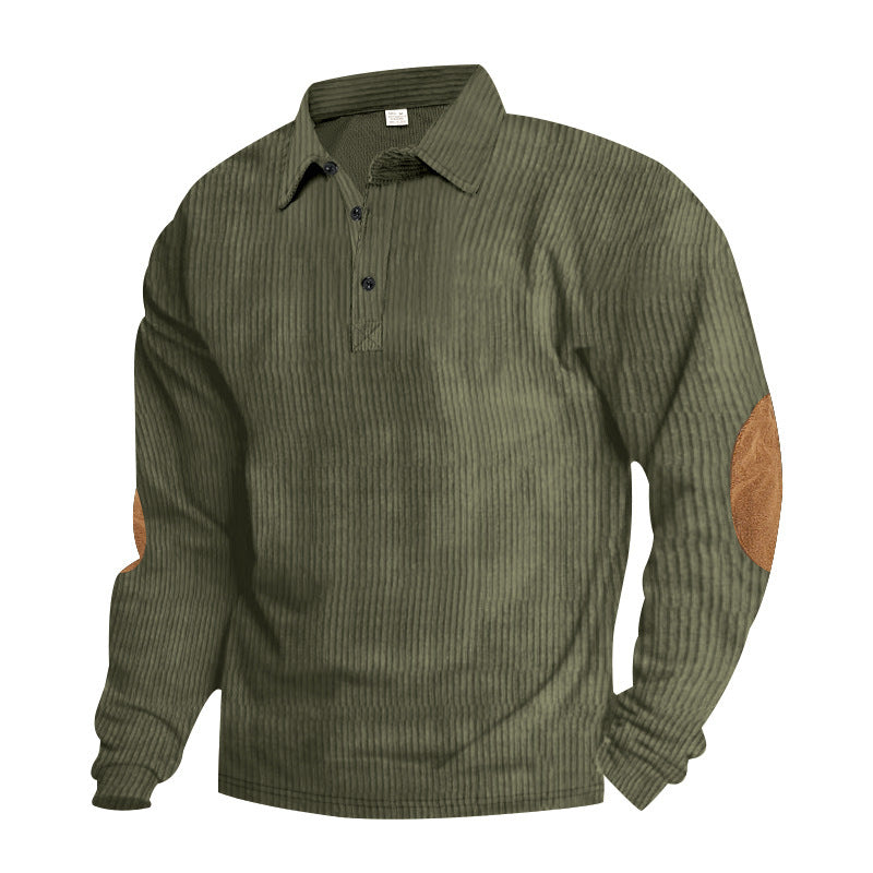 Herren Langarm Hemd mit strukturiertem Design Details ModeGeist