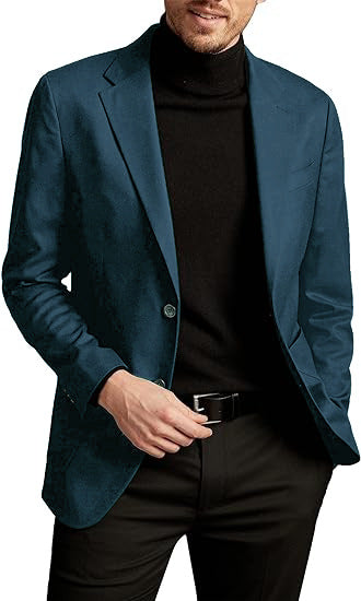 Herren eleganter Blazer mit modernem Schnitt und praktischen Taschen ModeGeist