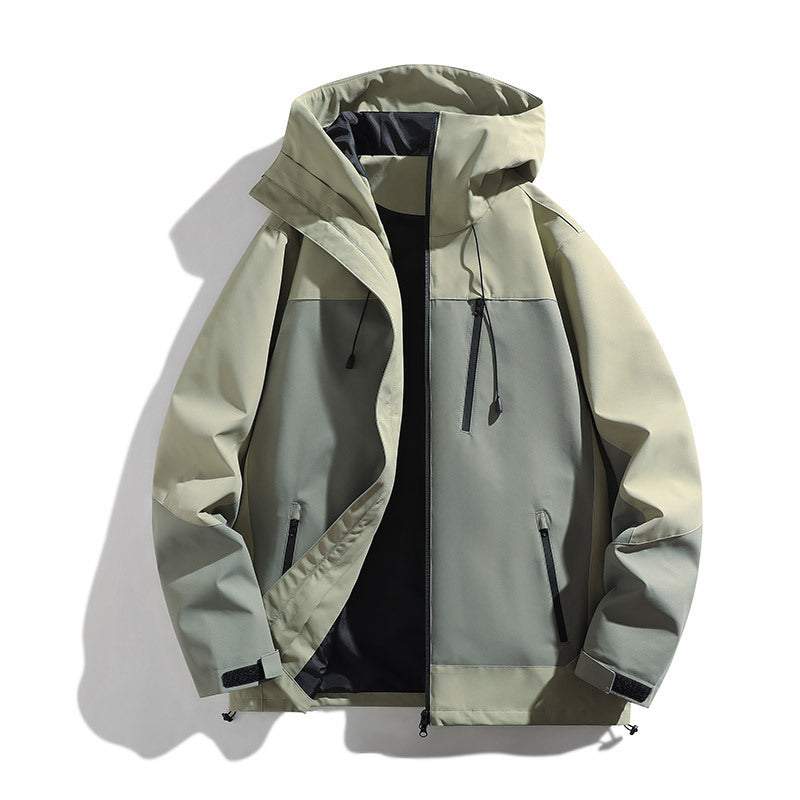 Damen technische Allwetterjacke mit vielseitigem Kapuzendesign und verstellbaren Belüftungsöffnungen ModeGeist