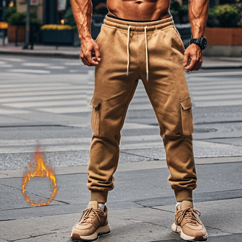 Herren Sportliche Cargo-Jogginghose mit elastischem Bund und praktischen Taschen ModeGeist