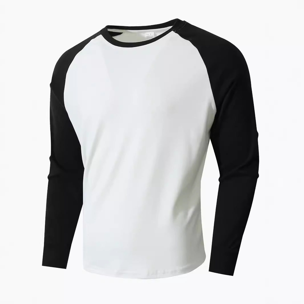 Herren Sportliches Langarmshirt mit Raglanärmeln ModeGeist