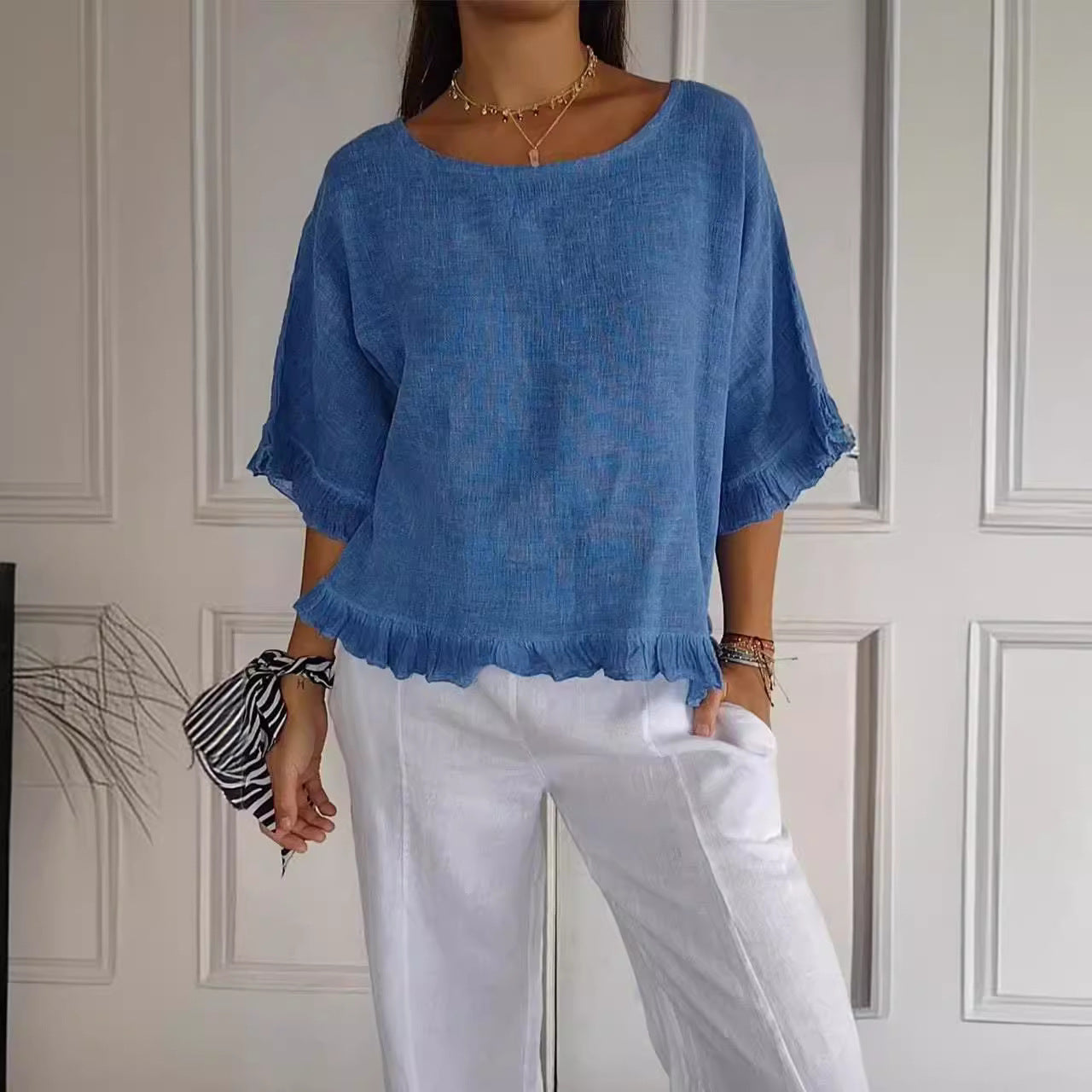 Oversized Casual Shirt for Women by MODEGEIST