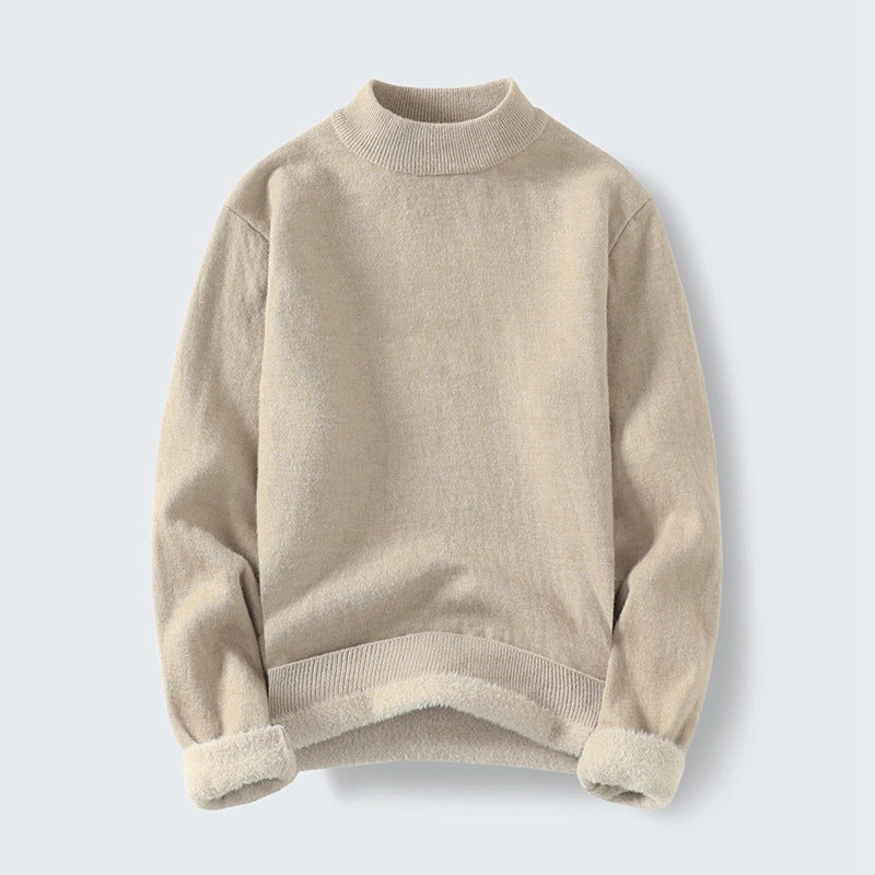 Damen Kuscheliger Stehkragenpullover ModeGeist