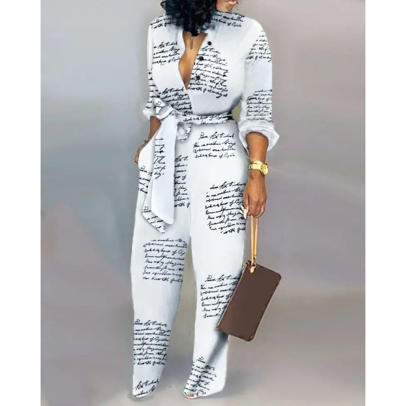 Damen Denim Jumpsuit mit modischem Patchwork-Design und praktischen Taschen ModeGeist