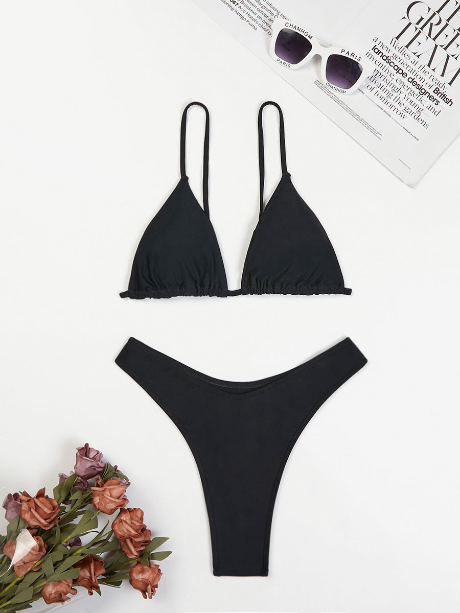 Trendiger Bikini mit Dreiecks-Oberteil für Damen