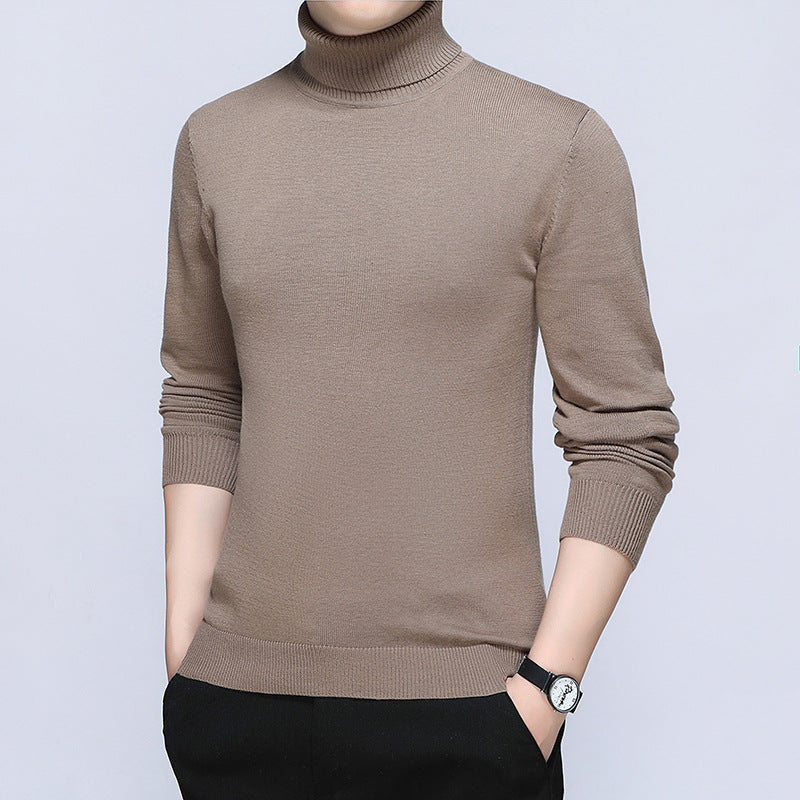 Herren Rollkragenpullover aus hochwertiger, atmungsaktiver Baumwolle ModeGeist