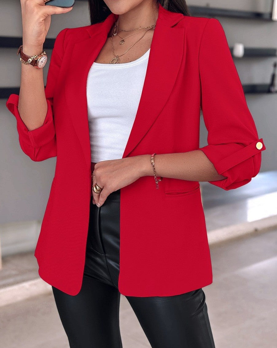 Damen Elegante und modische Blazerjacke mit perfekter Passform ModeGeist