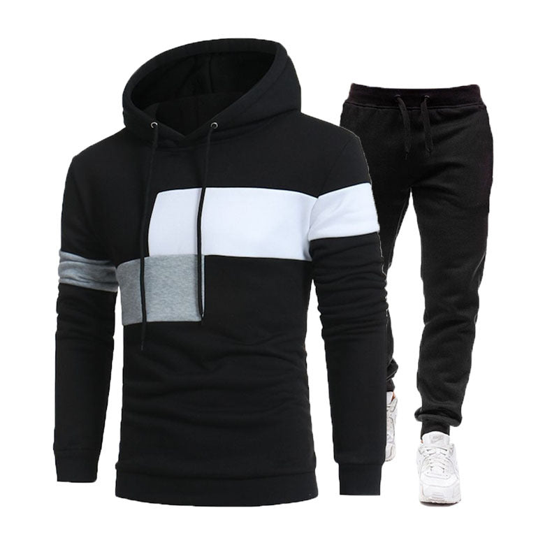 Herren modisches Sweatshirt- und Jogginghose-Set ModeGeist