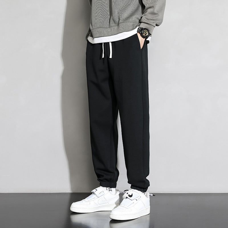 Herren lässige Sweatpants mit elastischem Bund und seitlichen Taschen ModeGeist