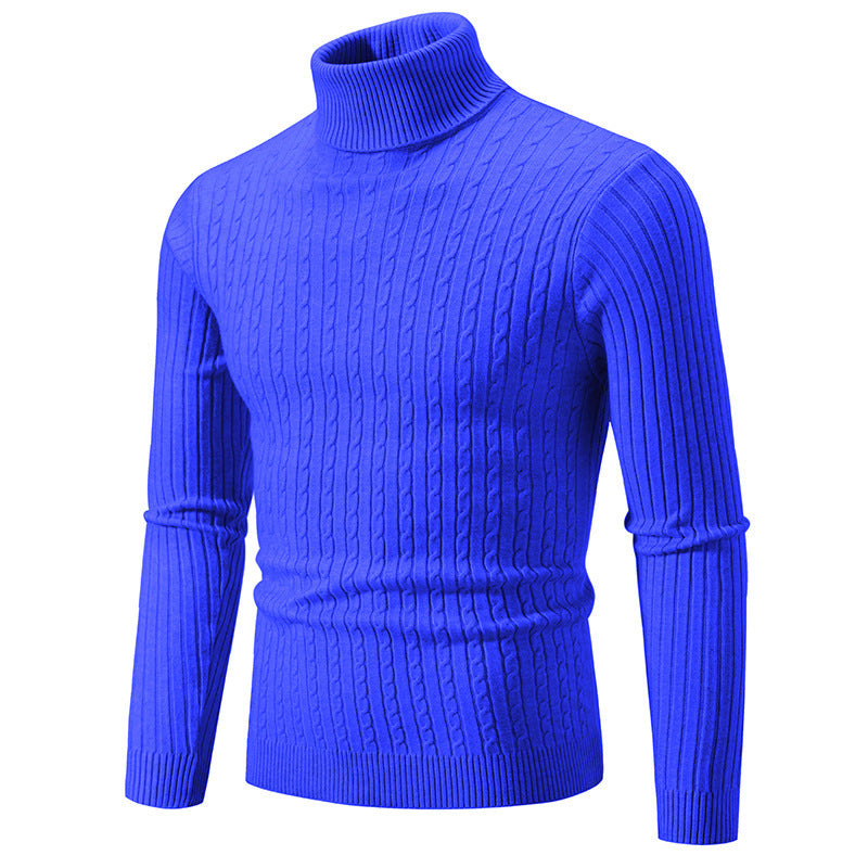 Herren Rollkragenpullover aus komfortabler Strickqualität ModeGeist