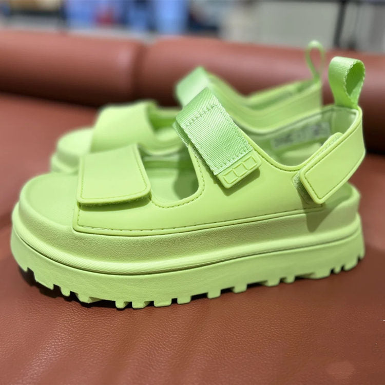 Komfortable Damen-Sandalen mit ergonomischem Fußbett und rutschfester Sohle von MODEGEIST