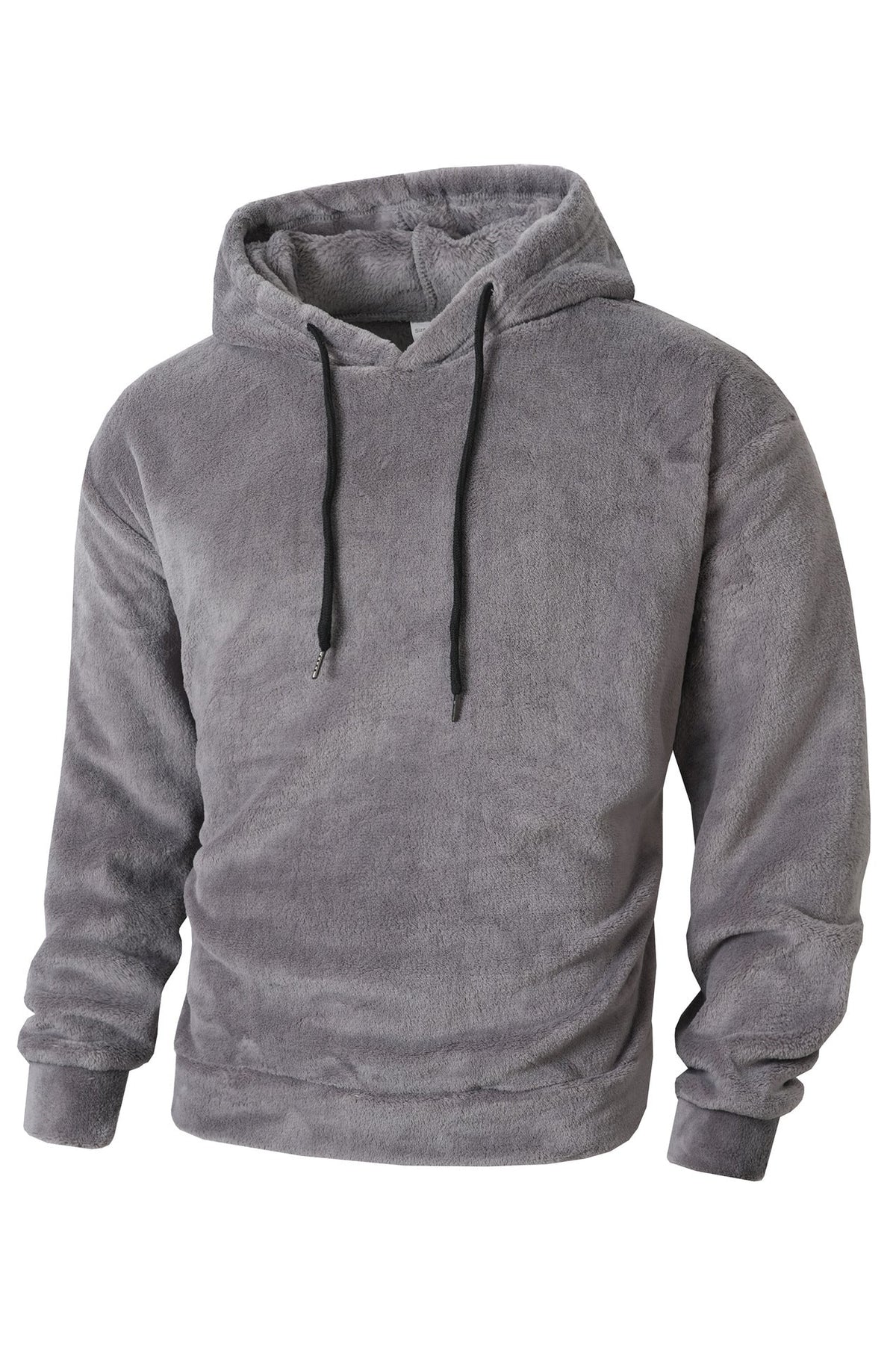 Herren Kuscheliger Fleece-Hoodie mit Kordelzug ModeGeist