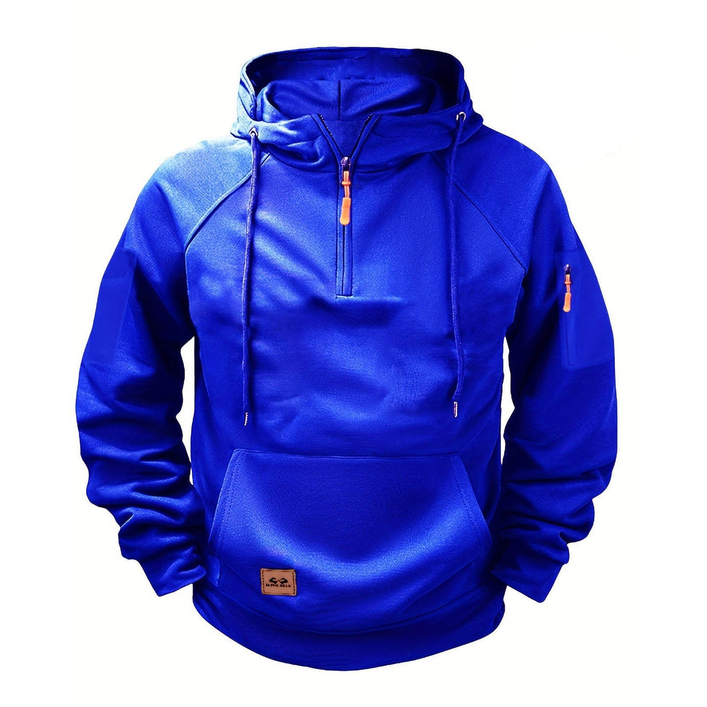 Herren sportlicher Kapuzenpullover mit praktischem Reißverschluss ModeGeist