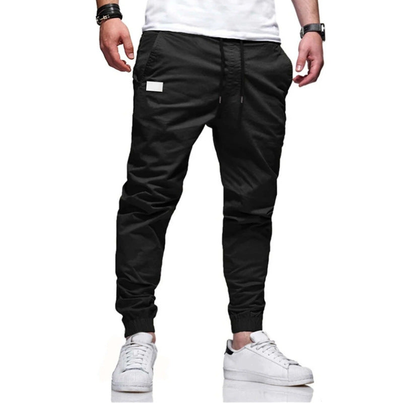Herren lässige Cargo-Hose mit tapered Schnitt und praktischen Taschen ModeGeist