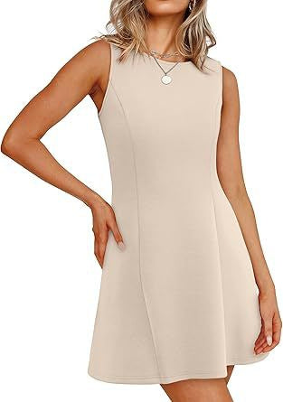 Damen ärmelloses A-Linien Kleid mit zeitlosem Schnitt ModeGeist