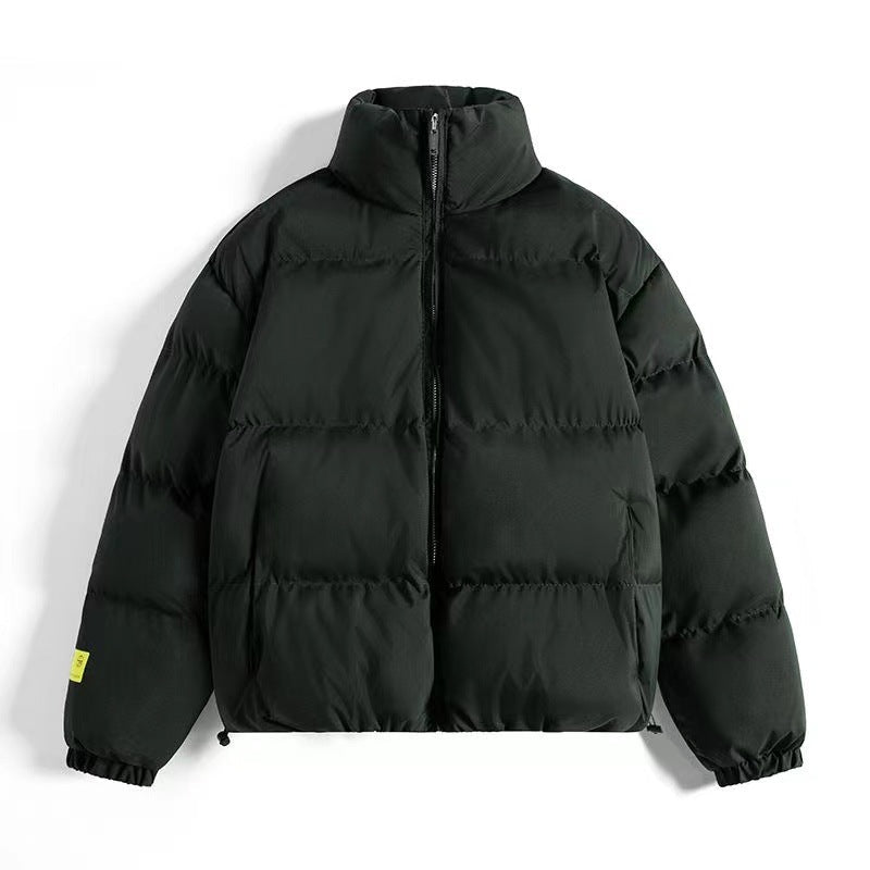 Damen modische Steppjacke mit hohem Kragen und praktischen Taschen ModeGeist