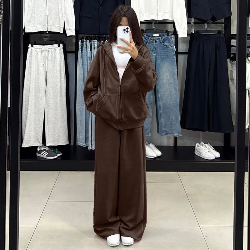Damen bequemer und stylischer Kapuzenset ModeGeist