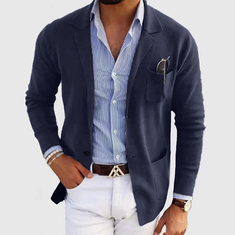 Herren elegante und bequeme Strickjacke ModeGeist