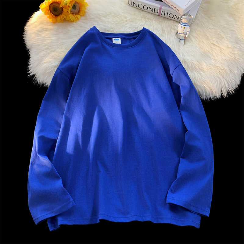 Damen Lässiges Langarmshirt aus hochwertiger Baumwolle ModeGeist