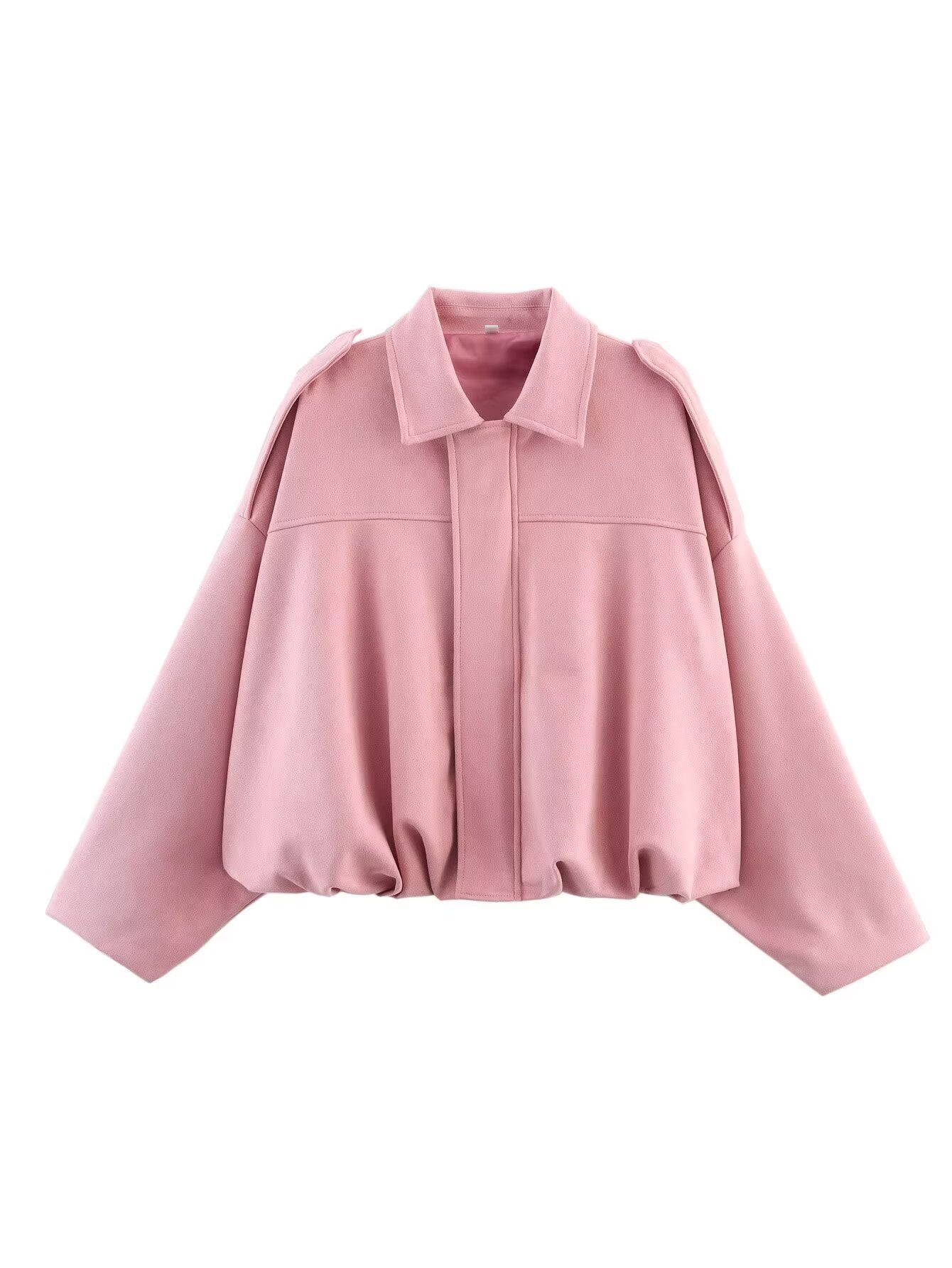 Damen trendige Oversized Jacke ModeGeist