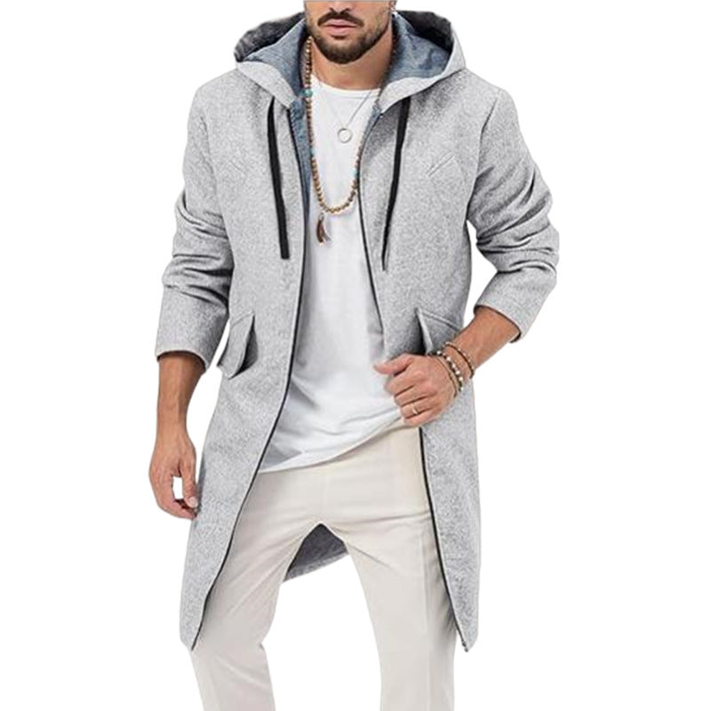 Herren leichte Kapuzenjacke ModeGeist