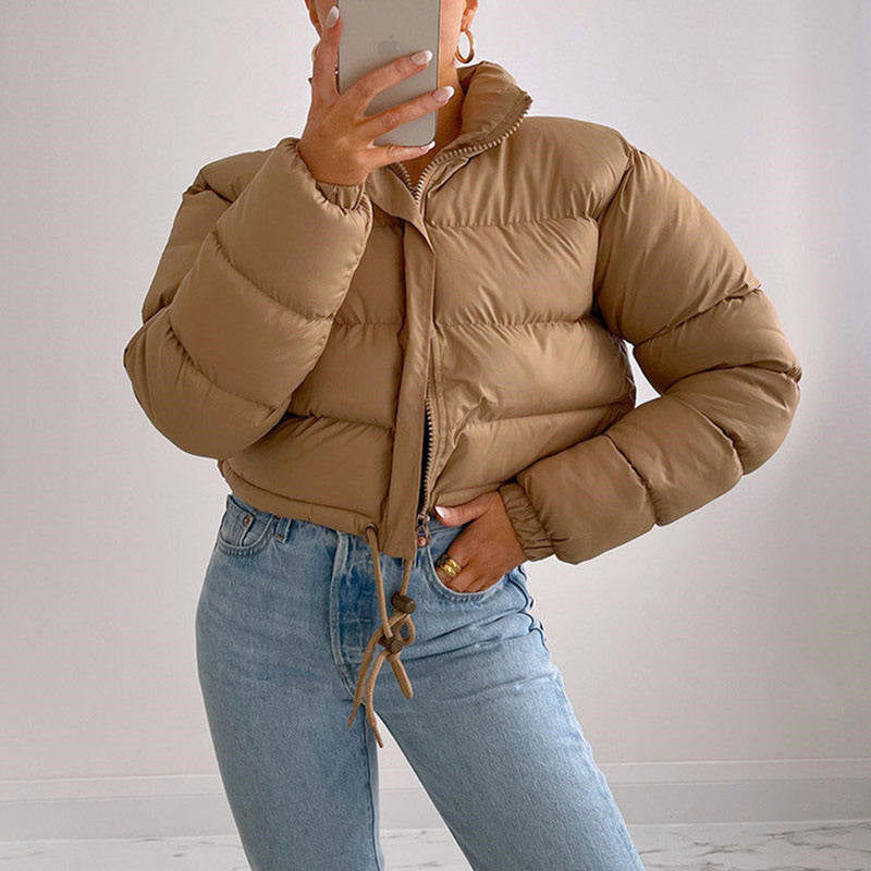 Damen trendige kurze Steppjacke ModeGeist