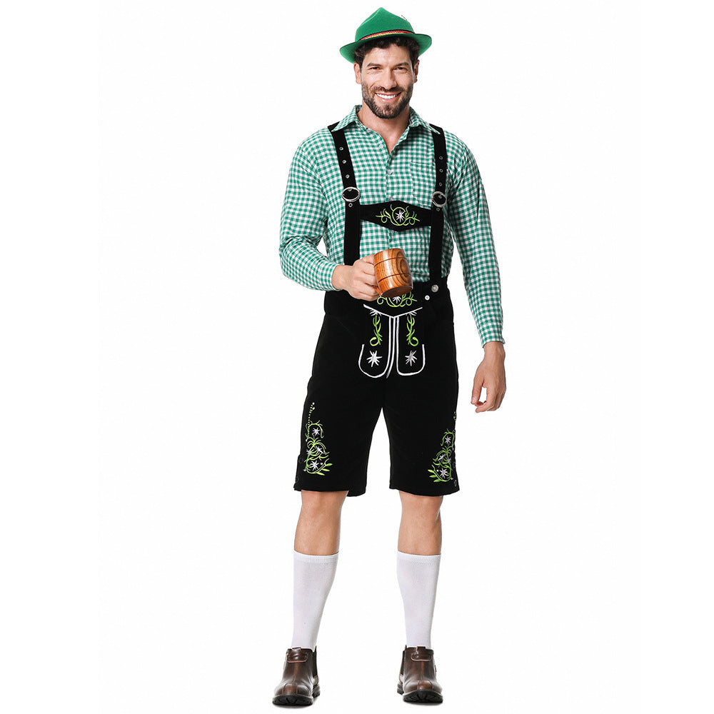 Herren Trachtenbekleidung mit kunstvoller Stickerei und strapazierfähigem Material Heidi