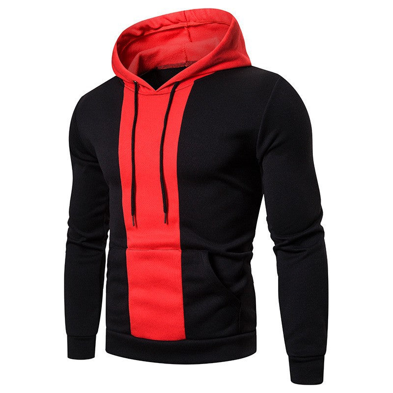 Herren Kapuzenpullover mit modernem Farbblock-Design ModeGeist
