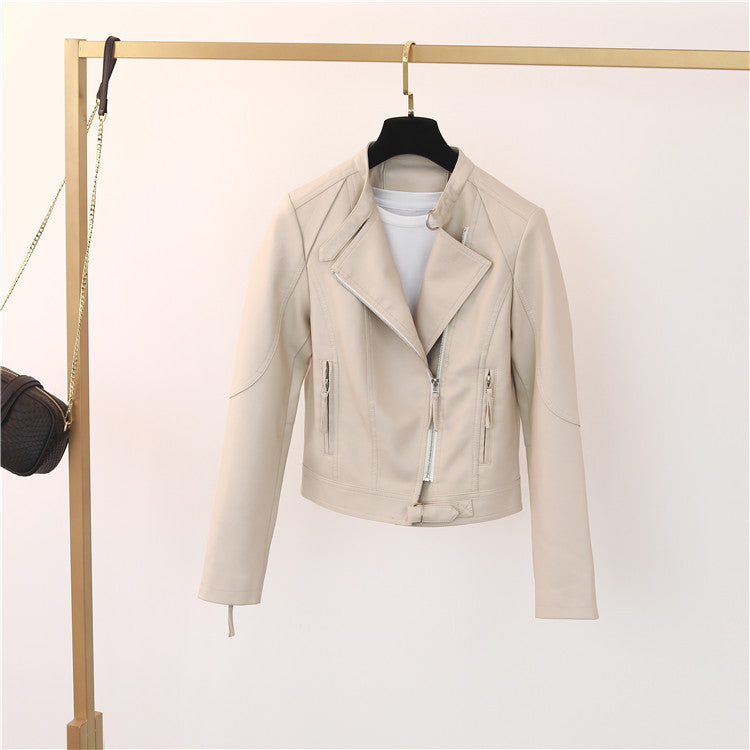 Damen lässige Bikerjacke aus hochwertigem  ModeGeist