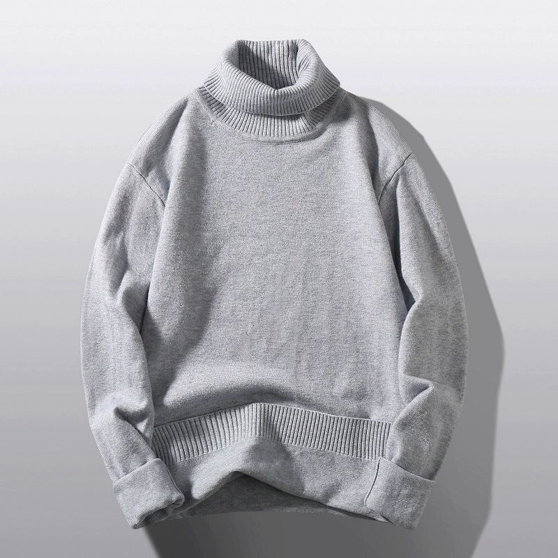 Herren bequemer Rollkragenpullover ModeGeist