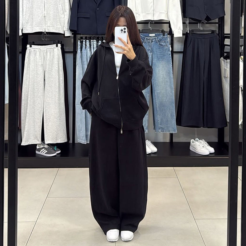 Damen bequemer und stylischer Kapuzenset ModeGeist