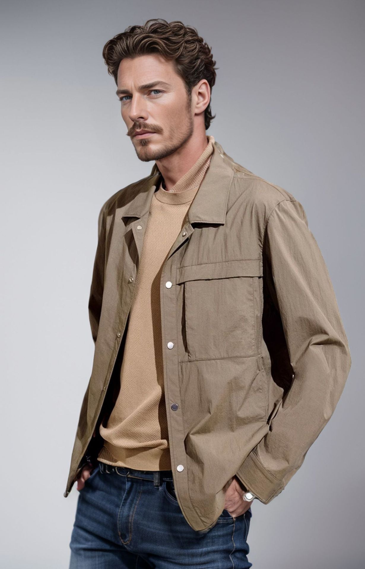 Herren Utility-Jacke ModeGeist