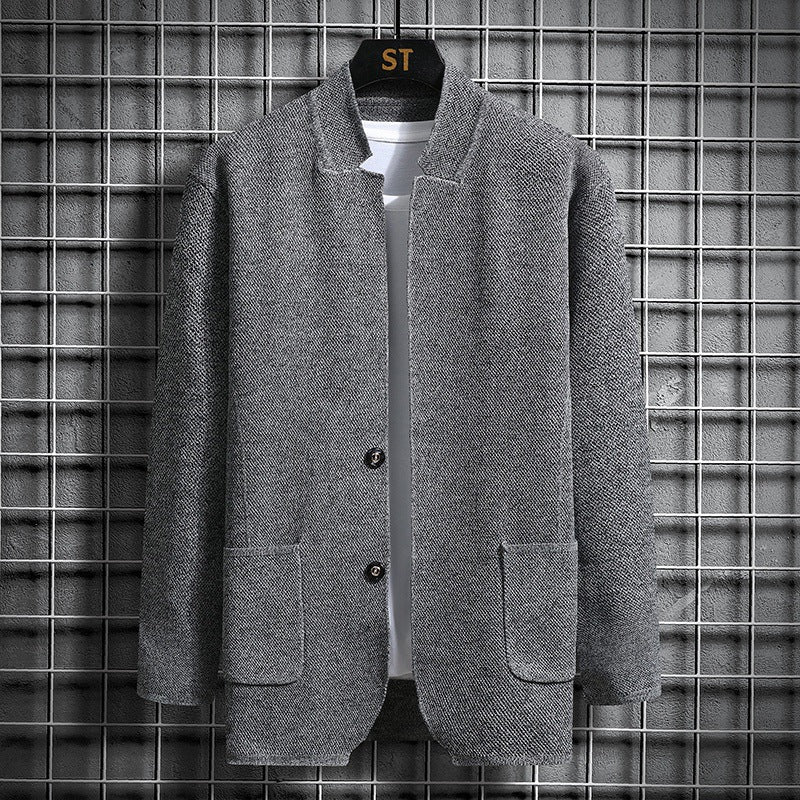 Damen elegante Jacke mit strukturiertem Design und praktischen Taschen ModeGeist