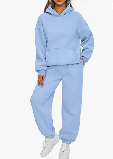 Damen Sportliches Sweatshirt- und Jogginghose-Set ModeGeist