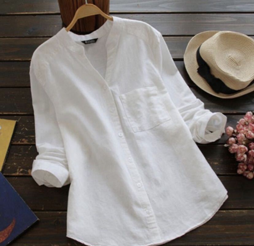 Damen Bluse mit eleganter Knopfleiste und moderner Passform ModeGeist