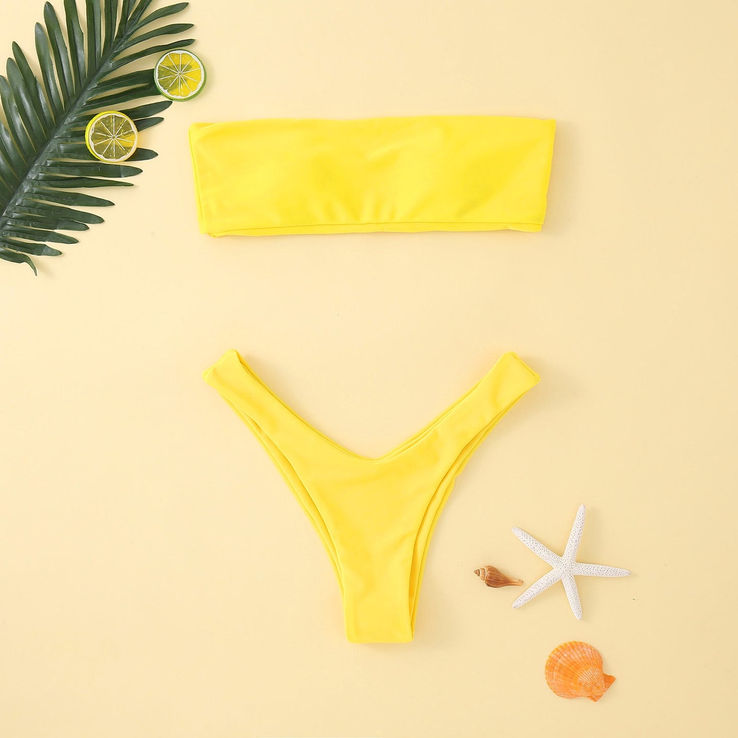 Bikini Bandeau Set Damen MODEGEIST