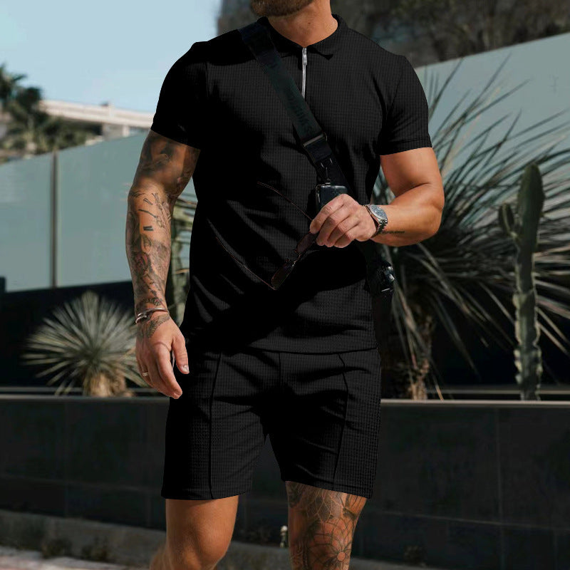 Sajan Polo- und Shorts-Set (2 Teile)