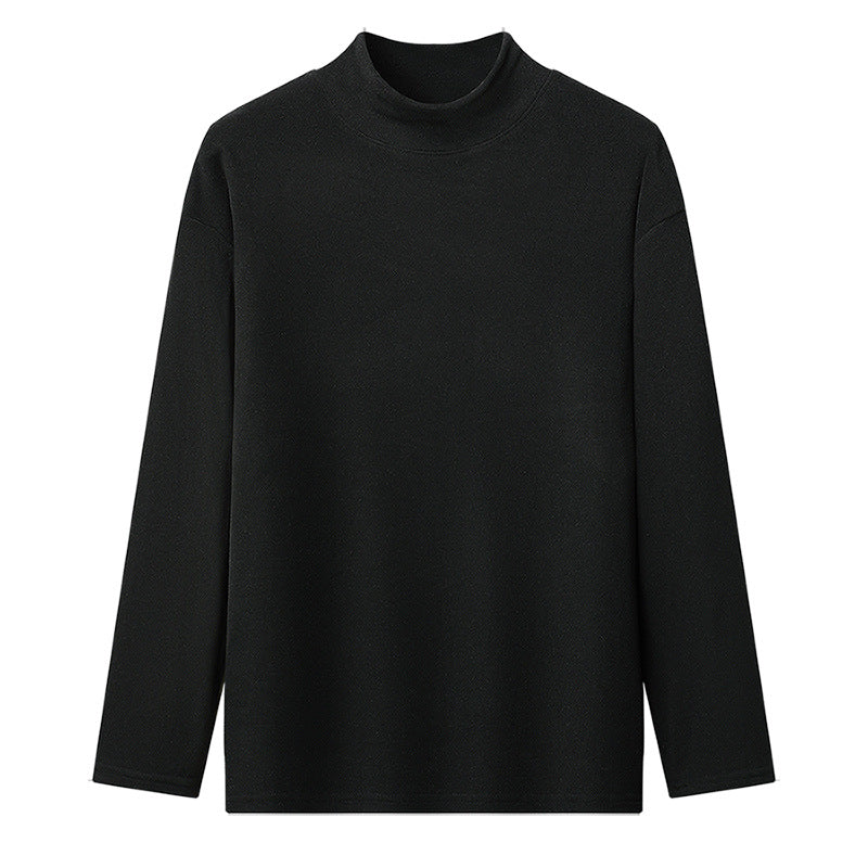 Damen Stehkragen Langarmshirt aus hochwertigem Material ModeGeist