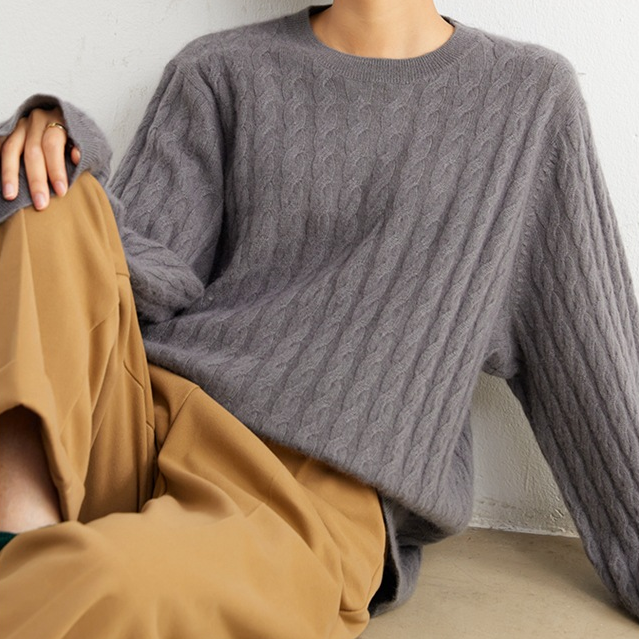 ModeGeist | Cashmere Couture Gestrickter Pullover